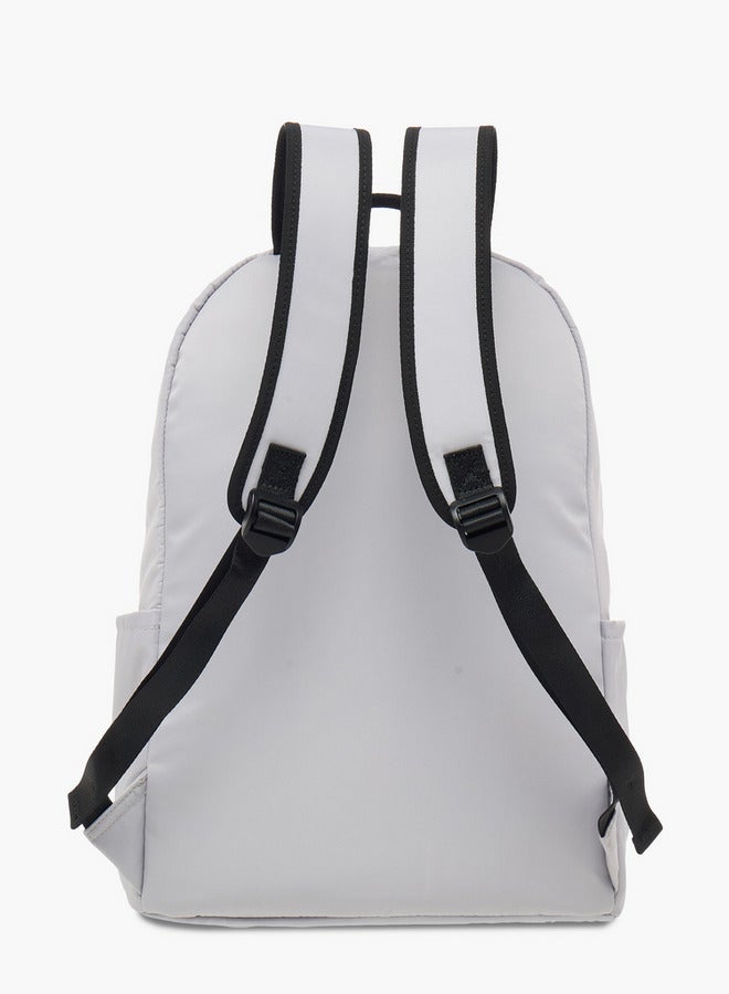 Lee Cooper Solid School Backpack with Adjustable Straps and Zip Closure - 32x16x43 cm  - Image 4