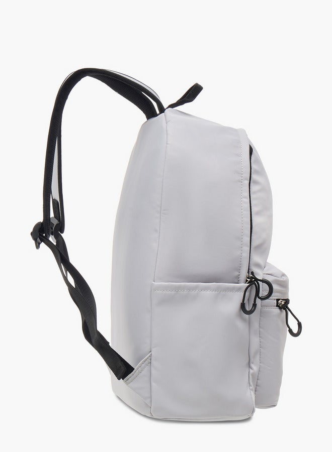 Lee Cooper Solid School Backpack with Adjustable Straps and Zip Closure - 32x16x43 cm  - Image 3