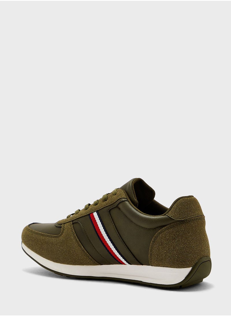 Seventy Five - Casual Webbing Highlight Sneakers - Image 1