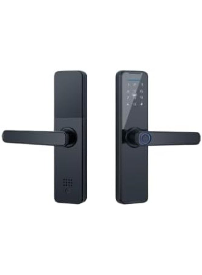 L701 Smart Door Lock with Fingerprint, Password Access, IC Card and Mechanical Key with Child Lock Protection - Image 3