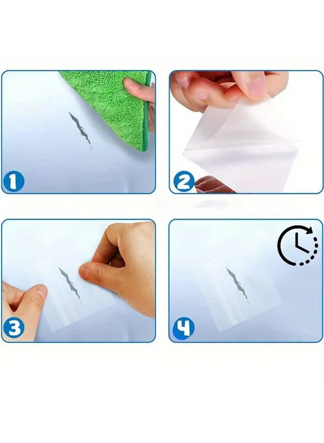 شريط إصلاح مانع للتسرب من TPU مقاس 7.5 سم × 0.5 م، ذو لاصق قوي للاستخدام في حمامات السباب والخيام والمنتجات القابلة للنفخ - Image 5