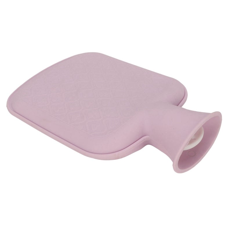 Silicone Hot Water Bottle 2.5mm Thick Soft Purple - Anti Pressure Explosion Proof Cold And Hot Dual Use Hot Water Bag for Menstrual Cramps Relief - Long Lasting Heat Retention Heating Pad for Cozy Win - Image 5
