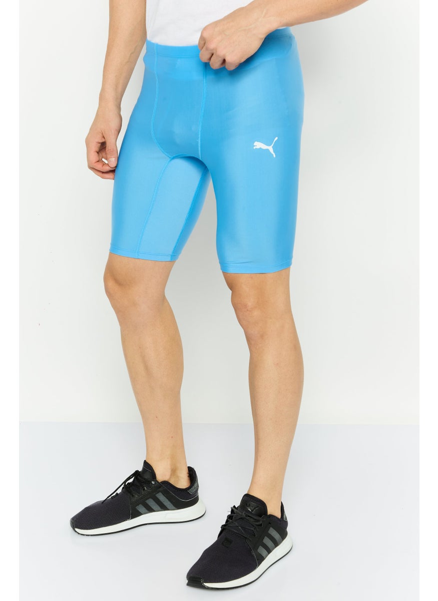 PUMA Men Tight Fit Running Shorts, Blue  - Image 2