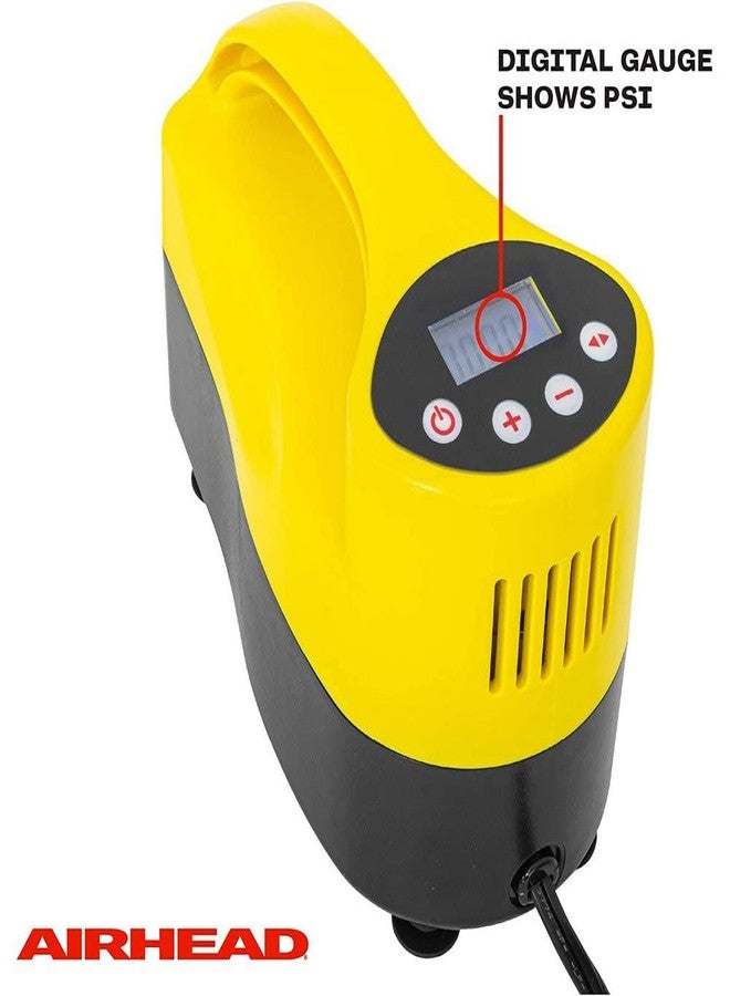 إير هيد مضخة Airhead 12V للتجديف وقوفاً (SUP) | ضغط يصل إلى 15 رطل لكل بوصة مربعة مع قارئ هوائي يتوقف تلقائياً عند الضغط المحدد - Image 2