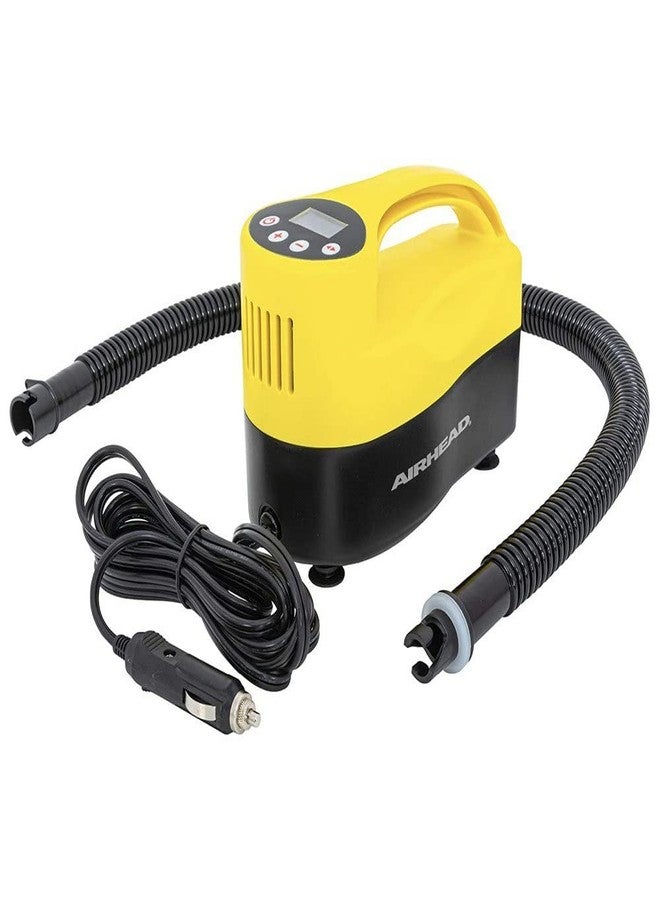 إير هيد مضخة Airhead 12V للتجديف وقوفاً (SUP) | ضغط يصل إلى 15 رطل لكل بوصة مربعة مع قارئ هوائي يتوقف تلقائياً عند الضغط المحدد - Image 1
