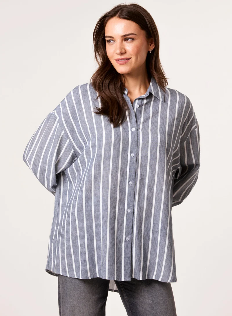 بلو فانيلا قميص واسع