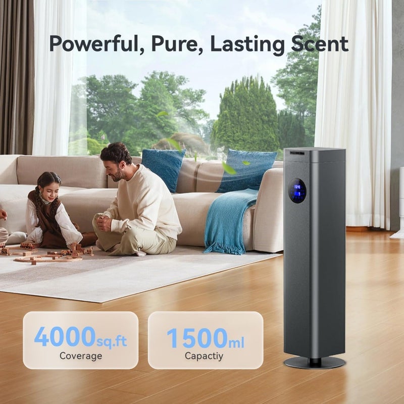 1500mL Scent Air Machine for Home, 4000 sq. Feet Waterless Diffuser - Image 3