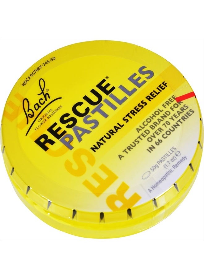Nelson Bach Flower Remedies Rescue Pastilles, original, 1.7 Oz (50 G)  - Image 1