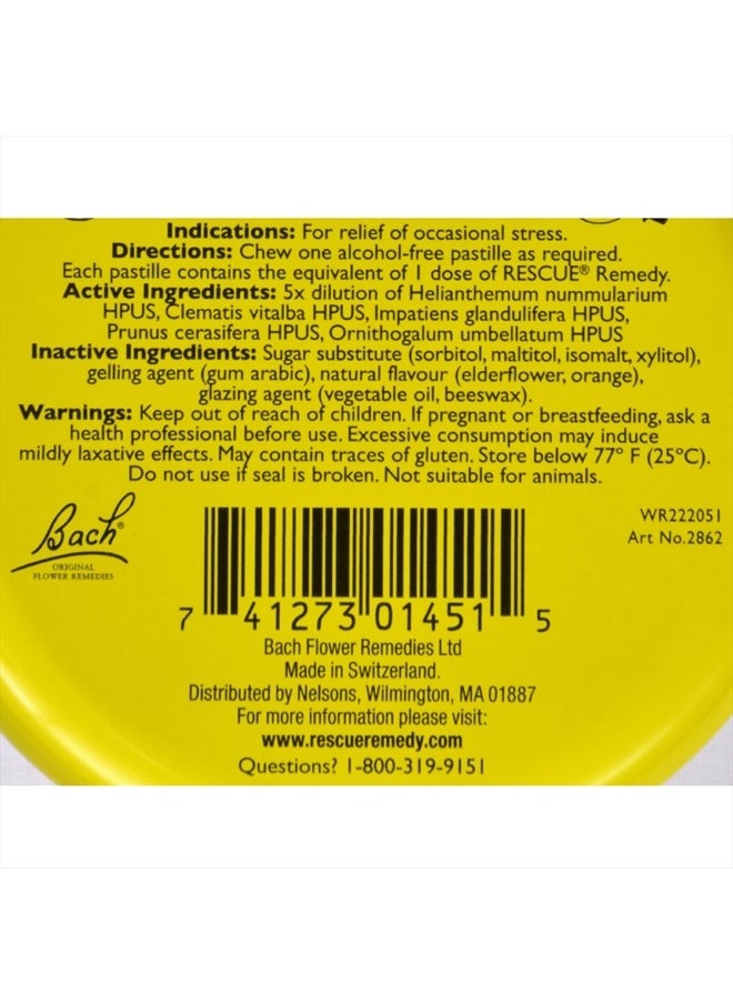 Nelson Bach Flower Remedies Rescue Pastilles, original, 1.7 Oz (50 G)  - Image 2
