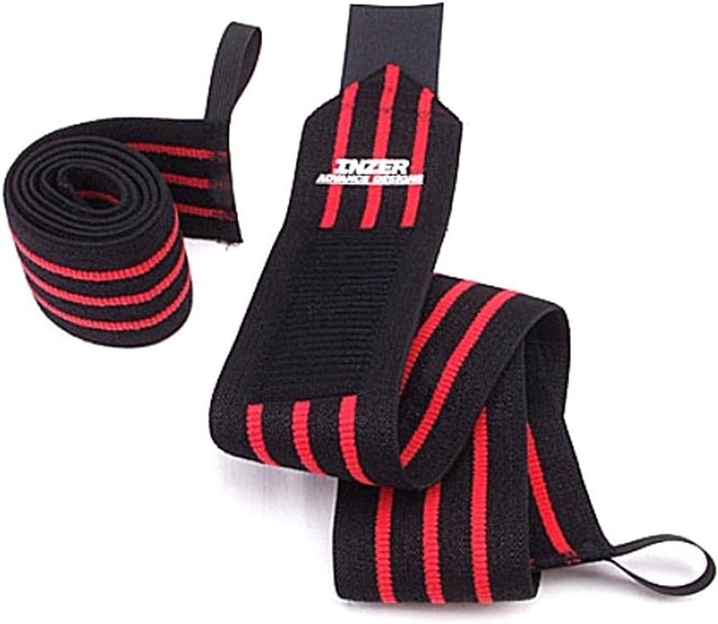 Inzer Iron Z Wrist Wraps (Pair) - Powerlifting Weightlifting Strength Training (20" - Medium) - Image 1