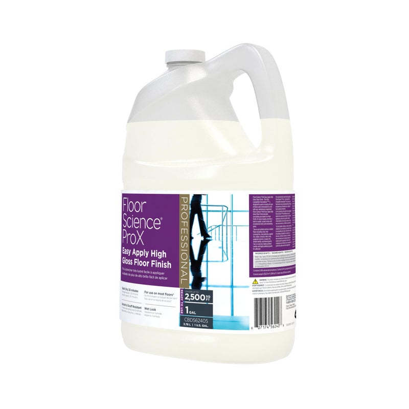 Diversey منتج Diversey CBD562405 لعلم الأرضيات ProX سهل التطبيق، تشطيب أرضيات لامع عالي، مانع تسرب احترافي سريع الجفاف للصيانة المنخفضة، جاهز للاستخدام، 1 جالون - Image 2