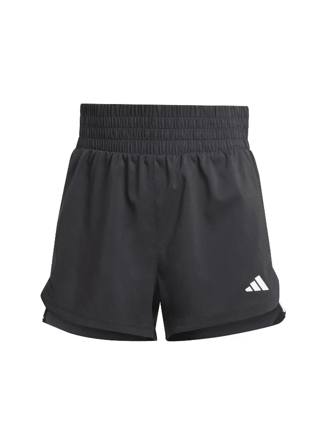 Adidas Adidas Pacer Wvn High Black Training Shorts For Women XS 5"