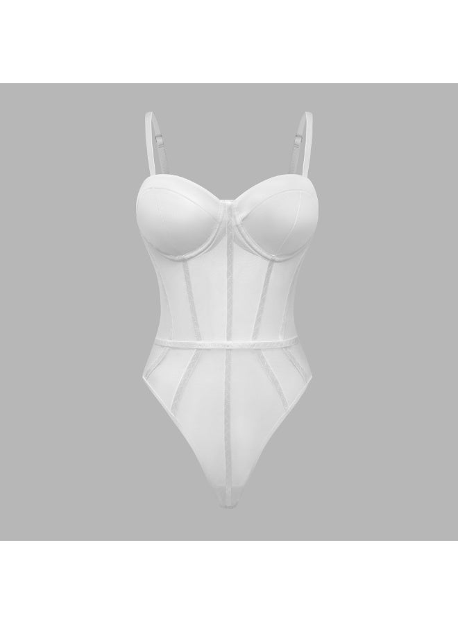 KUYING New Comfortable Skin Friendly Breathable Shaping Waist Cinching Jumpsuit - Image 1