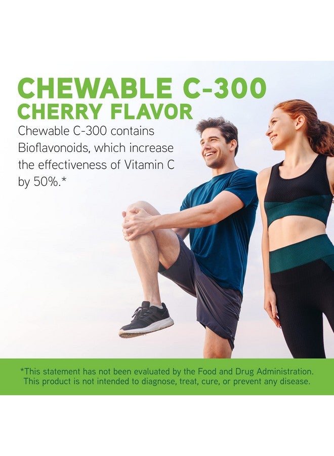 Davinci Labs Chewable C300 Vitamin C Supplement To Support Immune Health Cholesterol And Collagen Production With Vitamin C Pectin And More Glutenfree Cherry Flavor 90 Vegetarian Tablets - Image 4