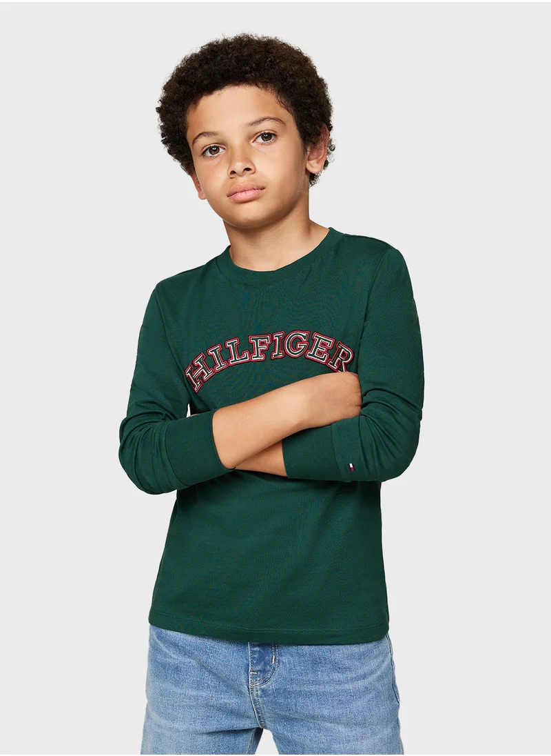 TOMMY HILFIGER Kids Logo Sweatshirt