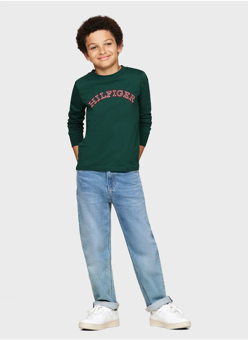 TOMMY HILFIGER Kids Logo Sweatshirt