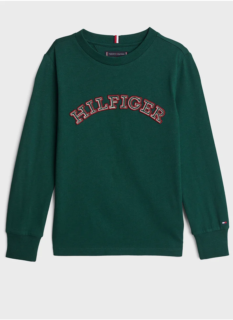 TOMMY HILFIGER Kids Logo Sweatshirt