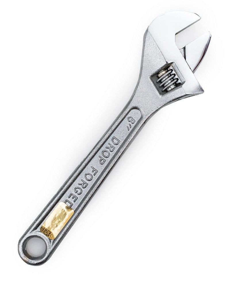 GLOBUS 1412 STEEL HAND TOOL SET/3 PCS (COMBINATION SPANNER RECESSED SET/8 PCS IN CHROME MATT FINISH, ALLEN KEY SET/9 PCS AND ADJUSTABLE WRENCH 8") - Image 5