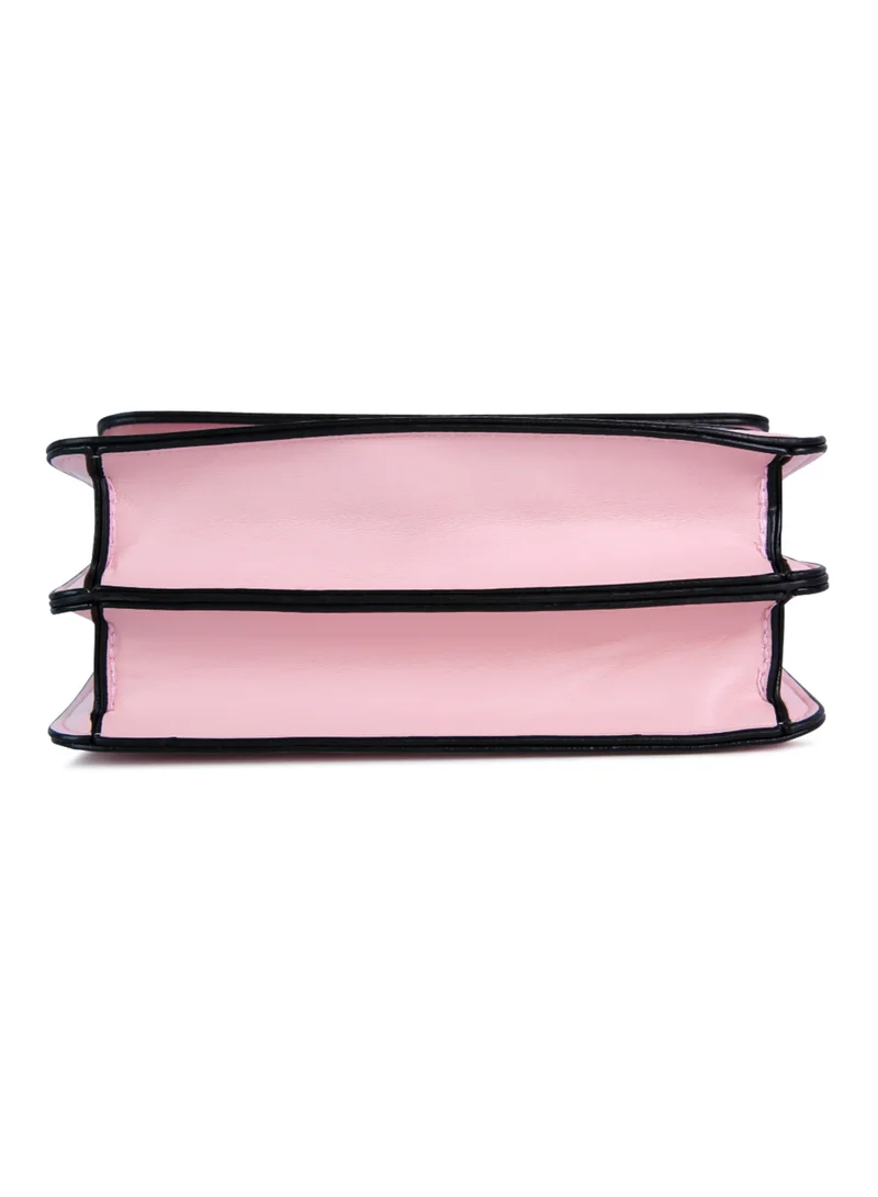 London Rag Reptile Print Pink Slingbag