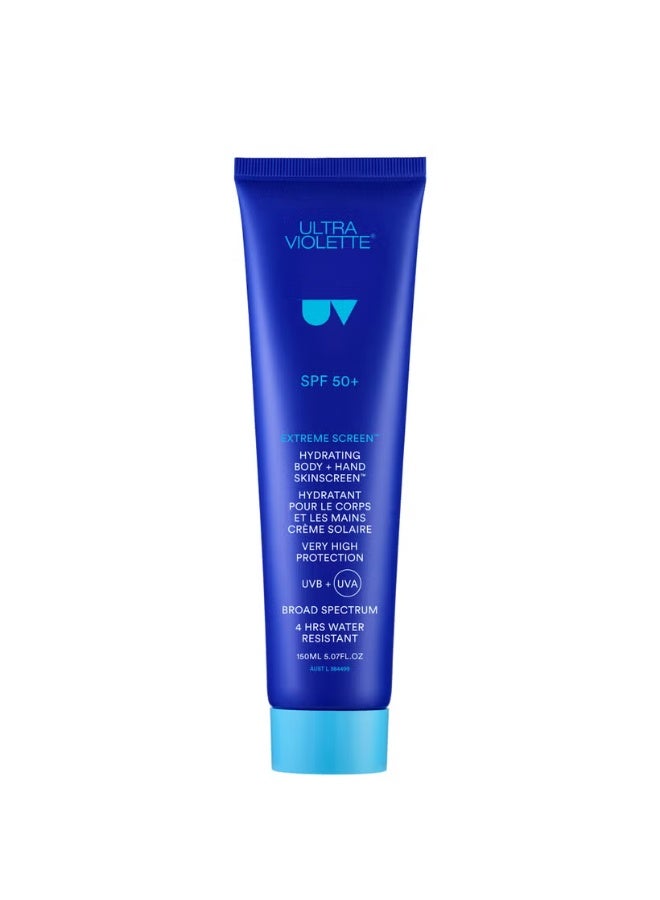 Ultra Violette Extreme Screen SPF 50+ Hydrating Body and Hand SKINSCREEN 150ml - Image 1