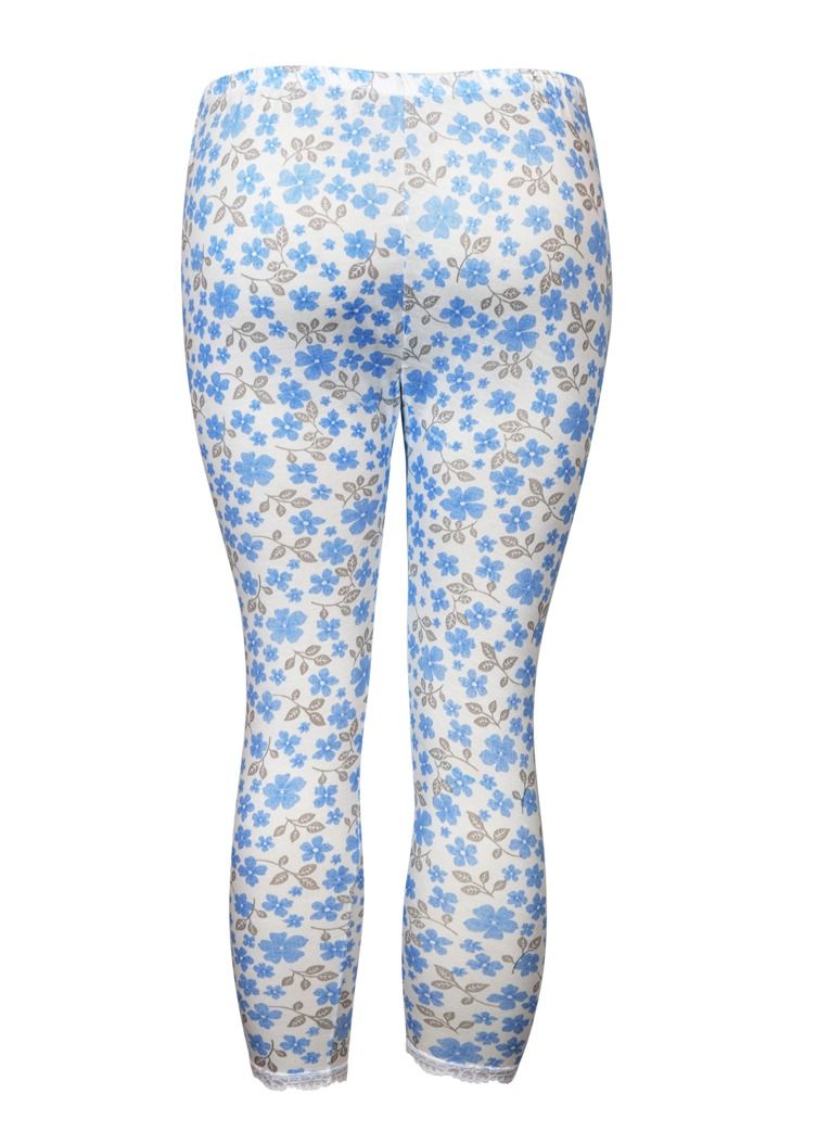 سيتي روز سروال ليقنز نسائي ضيق داخلي أبيض مورد - Image 2