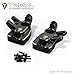 TREAL Brass Front Steering Knuckles Inner Portal Covers for Axial 18 AXP8 Gilamon - Image 4