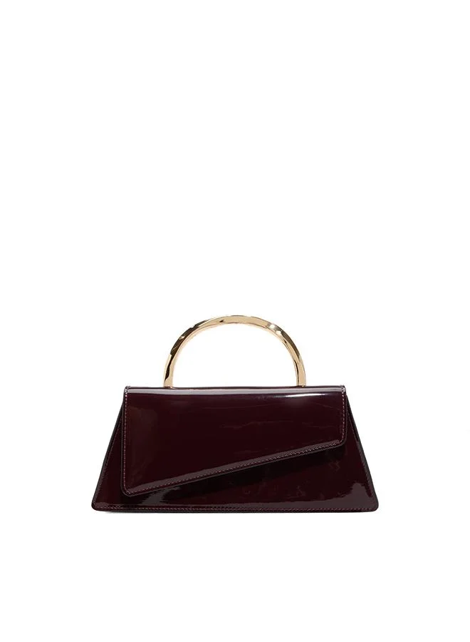 Aellaxia Ladies Red Top Handle Bag