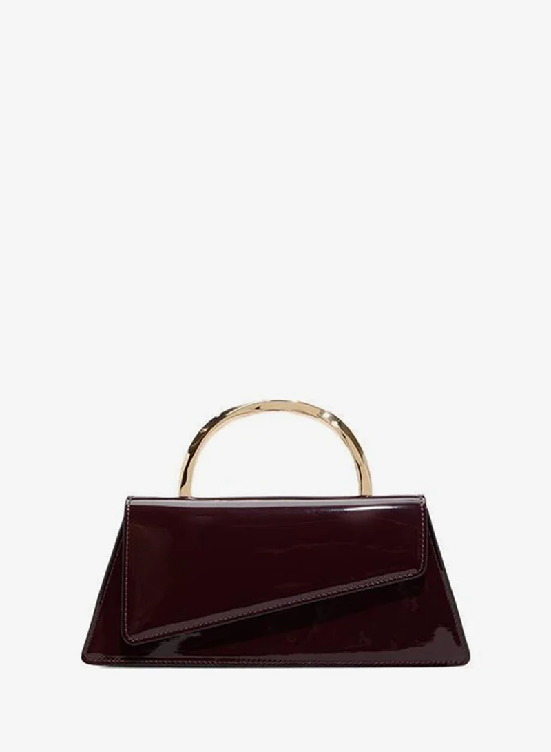 Aellaxia Ladies Red Top Handle Bag