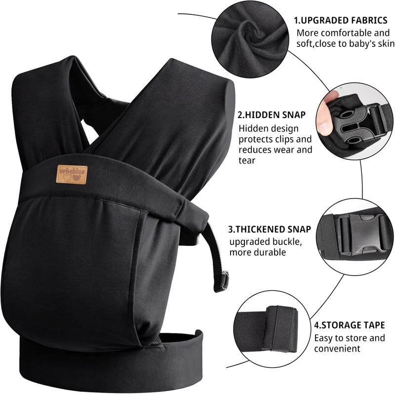 vrbabies Baby Wraps Carrier Sling, Baby Carrier for Newborns and Toddlers - Image 5