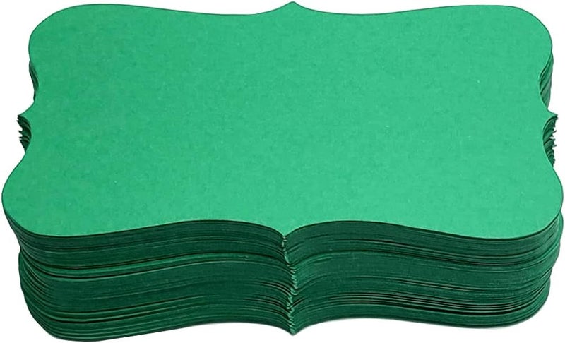 PPAPPAPPIYO 3.5x2 color index cards (100) Paper - Blank (green) - Image 1