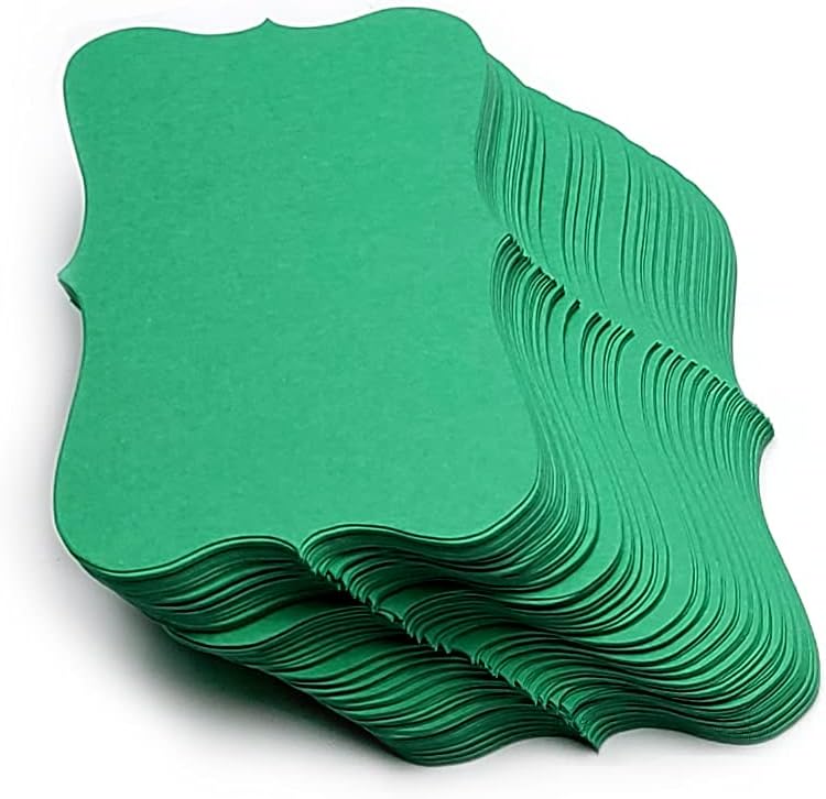 PPAPPAPPIYO 3.5x2 color index cards (100) Paper - Blank (green) - Image 2