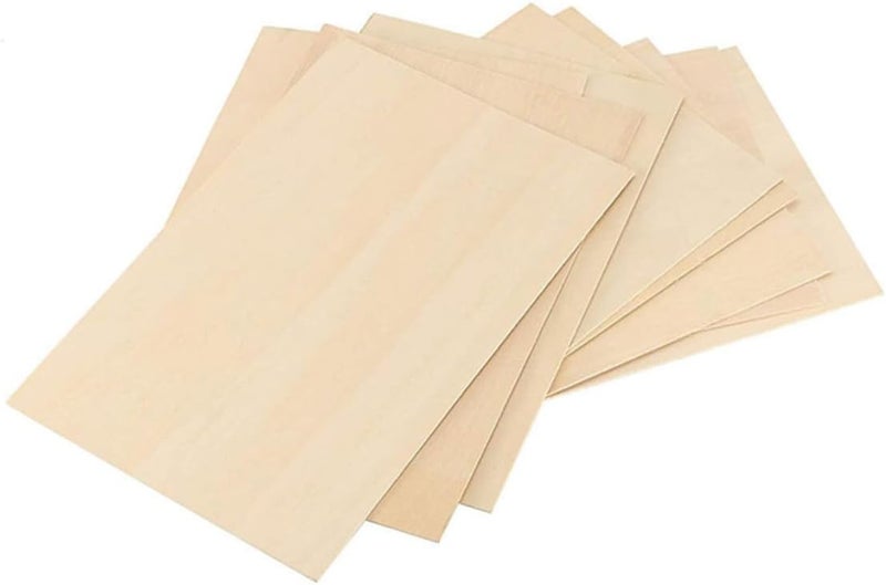 10pcs 20x30cm Rectangular DIY Wooden Slices 2mm Thick Blank Wood Boards for Painting Craft Accessories and Woodcraft Supplies - Image 5