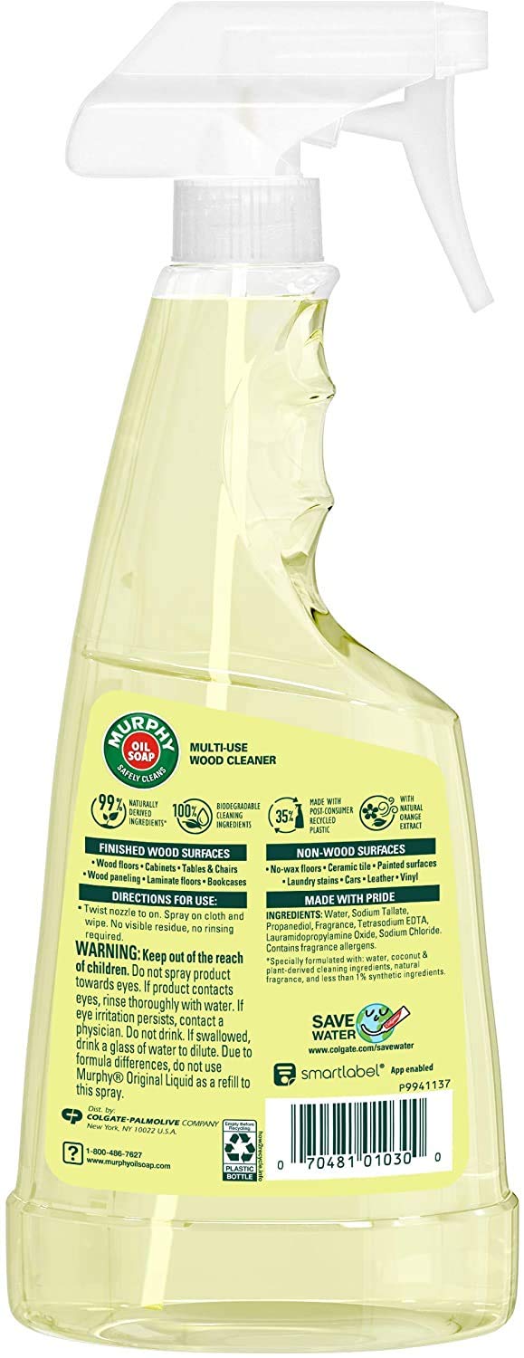Murphy Oil Multi-Use Wood Cleaner Spray with Orange Oil, 22 Fl Oz (Pack of 2) - Image 2