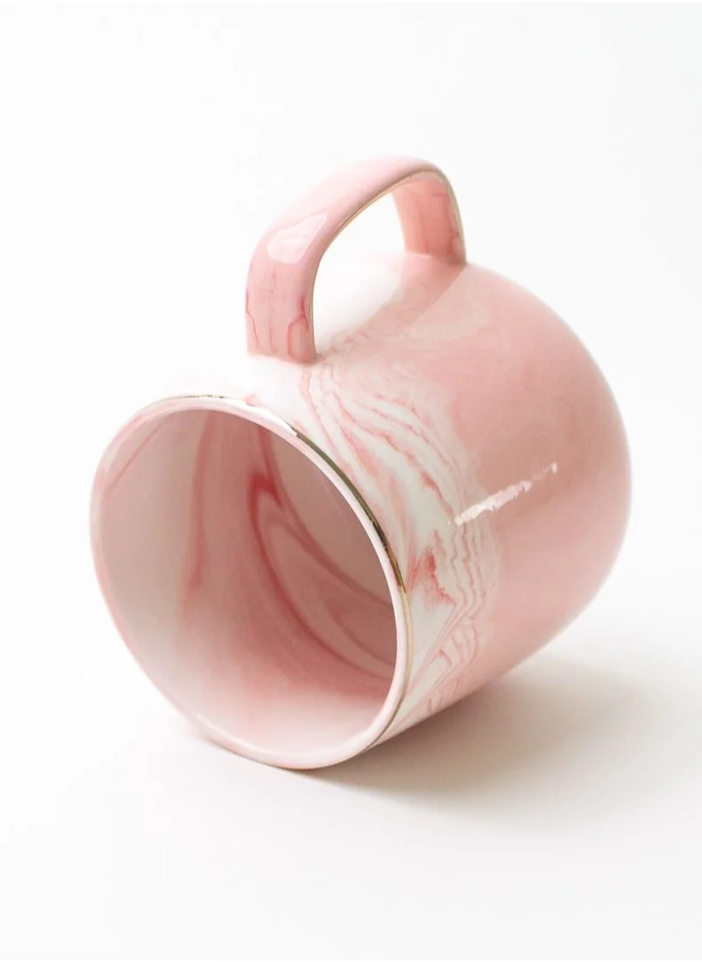 Prickly Pear Marble Ceramic Coffee Mug