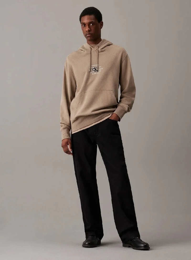 Calvin Klein Jeans Relaxed New York Logo Hoodie