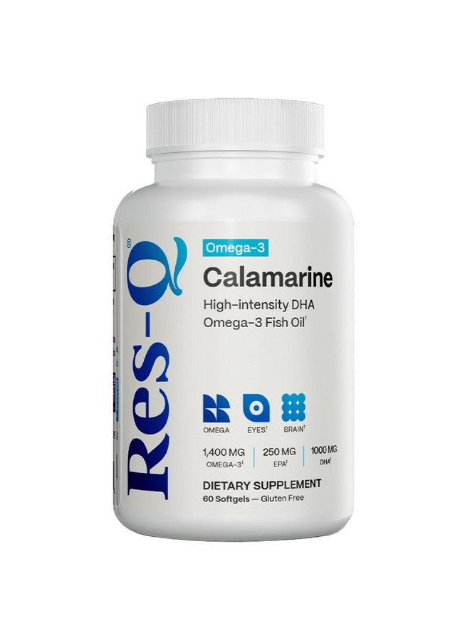 Res-Q Calamarine DHA Omega-3 Fish Oil 60 Capsules - Image 1