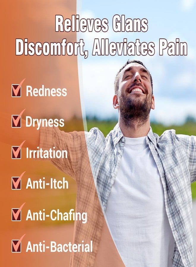 ishancare علاج التهاب الحشفة للرجال من إيشان كير، مكونات طبيعية وعضوية 100%، يلطف البشرة، مضاد للفطريات، مضاد للالتهابات، يخفف الحكة، مضاد للفطريات، يعالج الجفاف والاحمرار والتهيج - 3.53 أونصة - Image 2