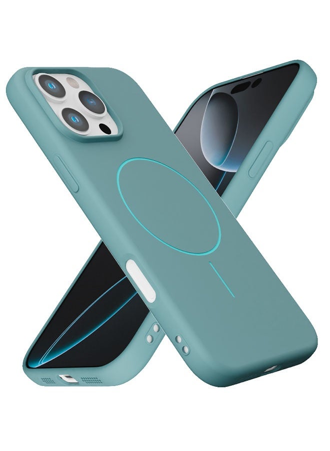 ليدين جراب مغناطيسي لهاتف آيفون 17 برو ماكس [متوافق مع ماج سيف] [بطانة داخلية ناعمة من الألياف الدقيقة مقاومة للخدش]، جراب هاتف سيليكون فاخر - Image 3