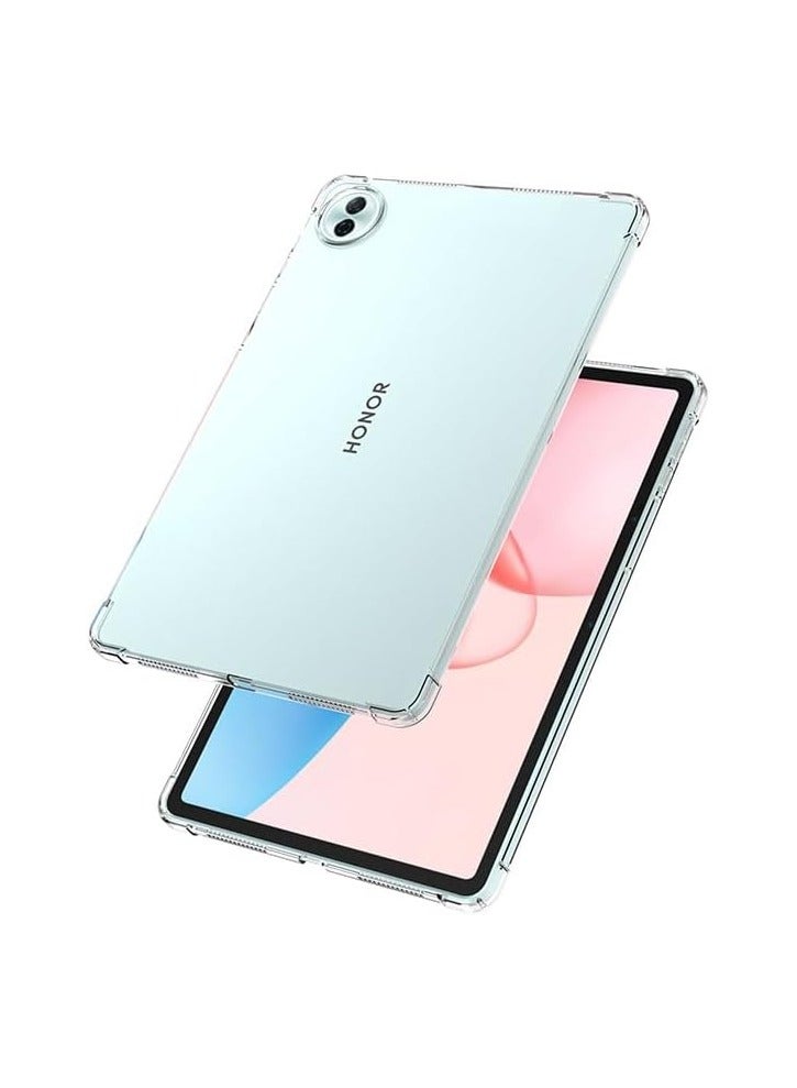 حافظة شفافة لـ Honor Pad 10 12.1 بوصة 2025 【حماية بالوسادات الهوائية】 - غطاء خلفي مرن من TPU الناعم المضاد للصدمات - Image 2