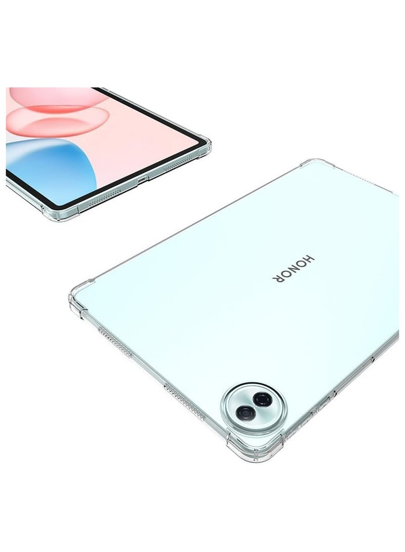 حافظة شفافة لـ Honor Pad 10 12.1 بوصة 2025 【حماية بالوسادات الهوائية】 - غطاء خلفي مرن من TPU الناعم المضاد للصدمات - Image 4