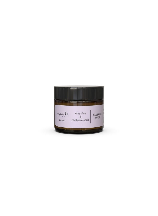 Neemli Naturals Aloe Vera & Hyaluronic Acid Sleeping Mask For Soothed, Supple And Luminous Skin Moisture & Hydrates Skin - 50Ml (Pack Of 1)  - Image 1