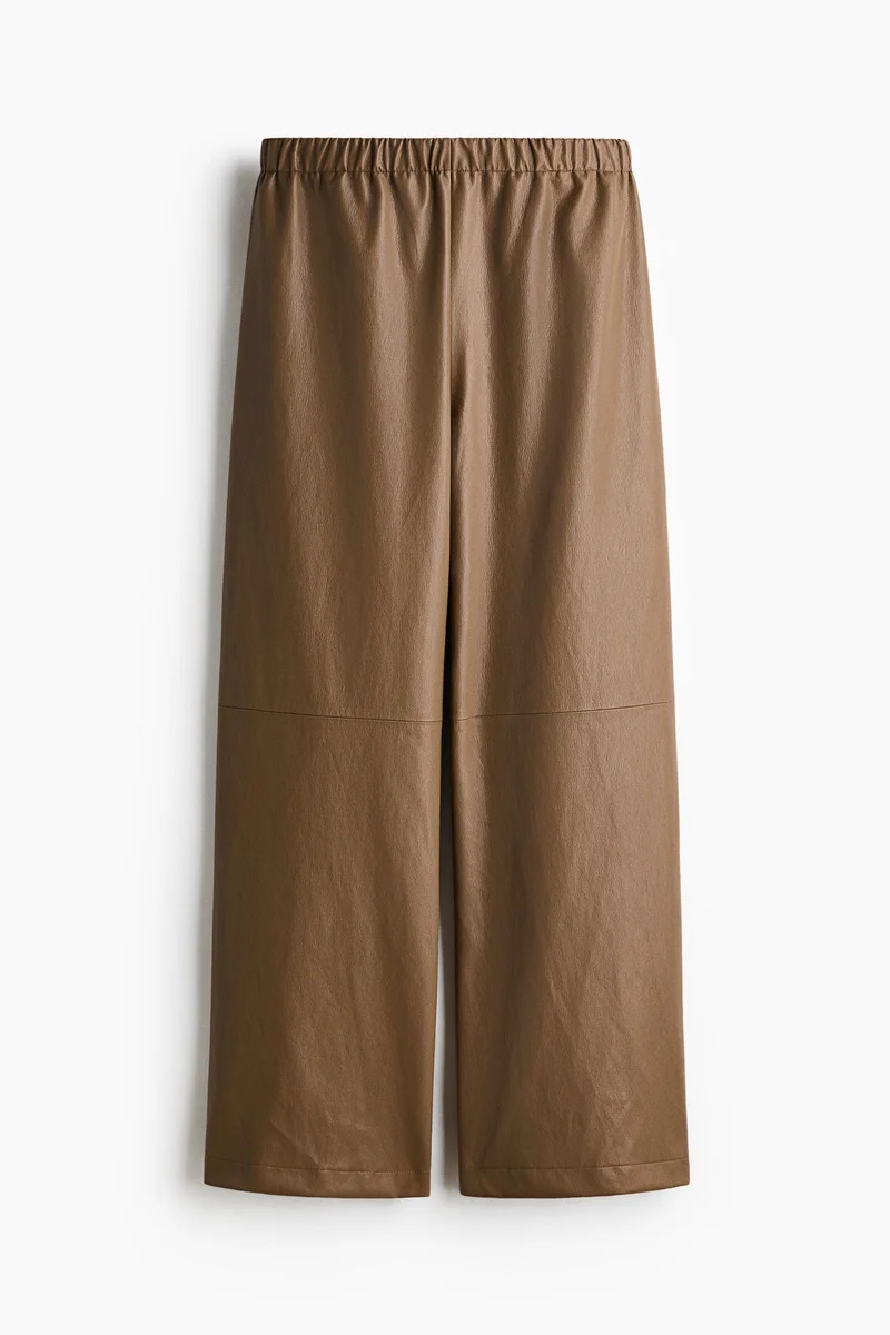 H&M Coated trousers
