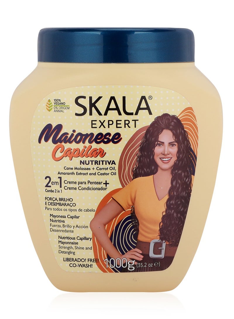 SKALA Expert Maionese Capilar Nutritiva 2 in 1 Hair Treatment Cream 1000g
