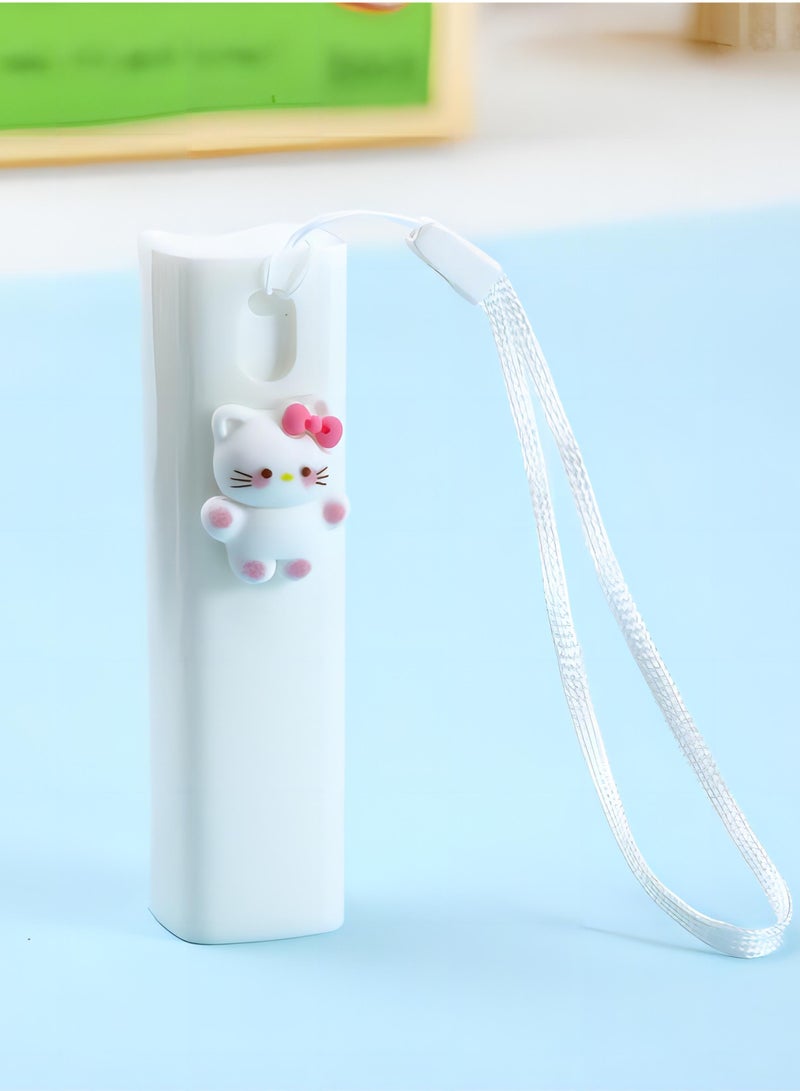 1 Piece Spray Bottle Cute Cat White
