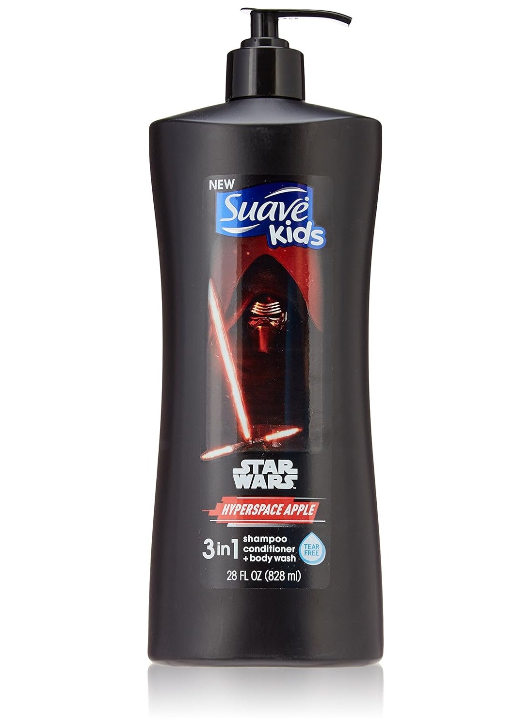 Suave - Suave Kids 3 In 1 Shampoo  Conditioner Body Wash Star Wars Kylo Ren Hyperspace Apple 28 Ounce - Image 1