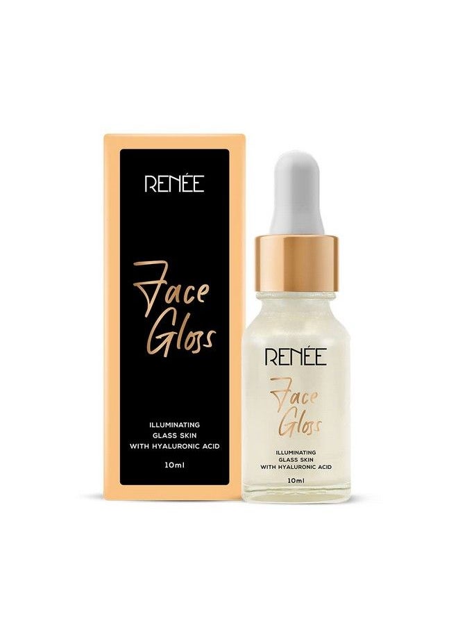 Renee - Face Gloss Primer Serum With Hyaluronic Acid Nourishes And Brightens Skin Lightweight Non Greasy Gold 10Ml - Image 1