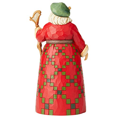 Enesco Jim Shore Heartwood Creek Santas Around the World Irish Figurine 71 Inch Multicolor - Image 3