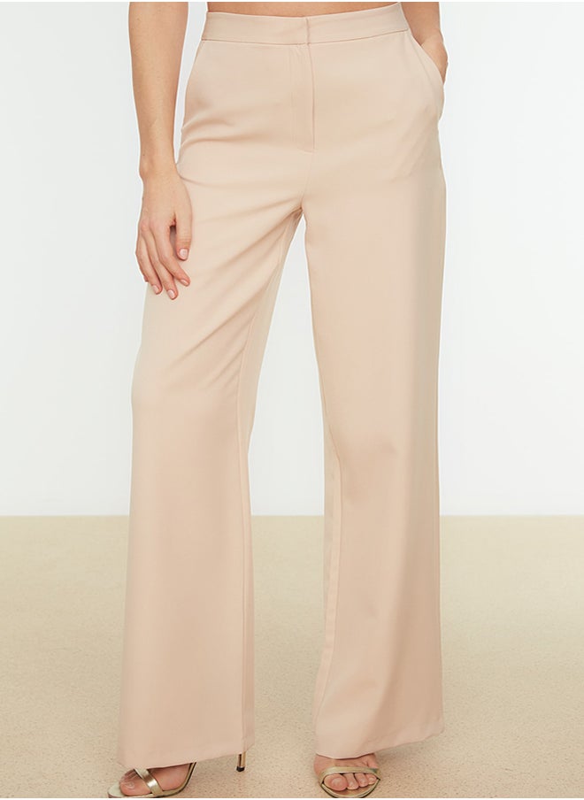 trendyol - Pants - Beige - High Waist - Image 1