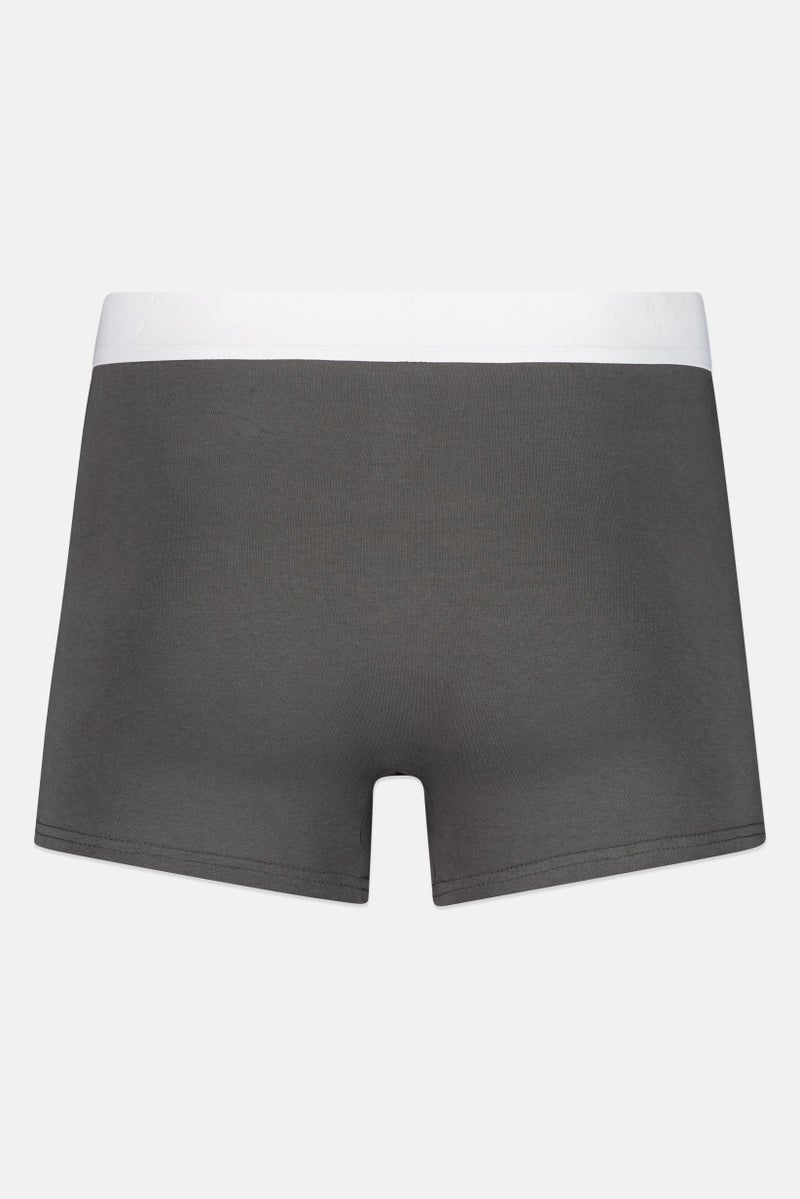 RBX Men 3 Pieces Brand Logo Trunks, Multicolor - Image 3