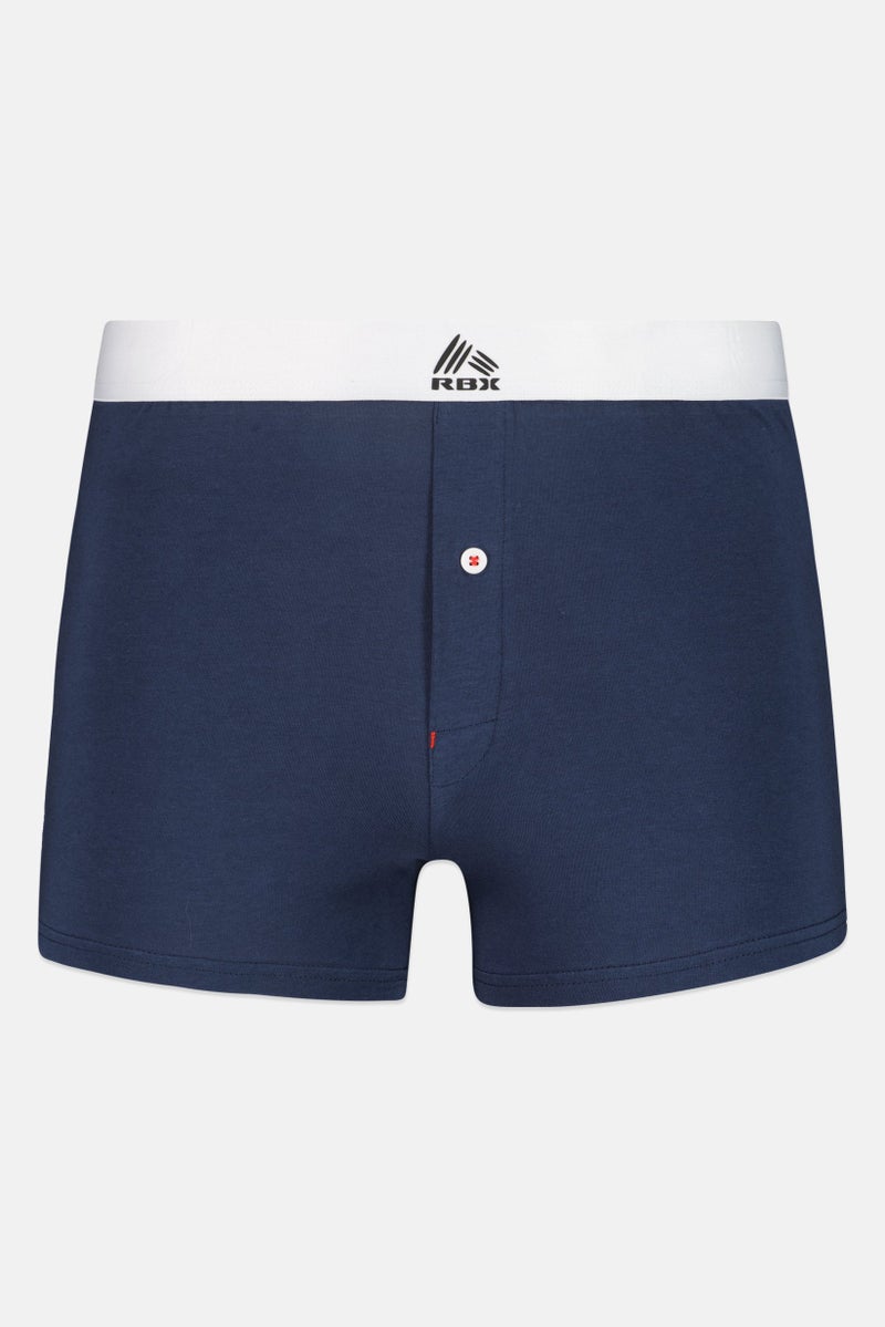 RBX Men 3 Pieces Brand Logo Trunks, Multicolor - Image 5